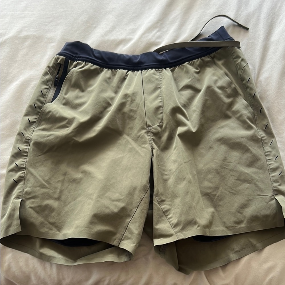 TENTHOUSAND 7” Interval Shorts in Sage Color